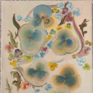 Garden Whispers- Floral Oil painting